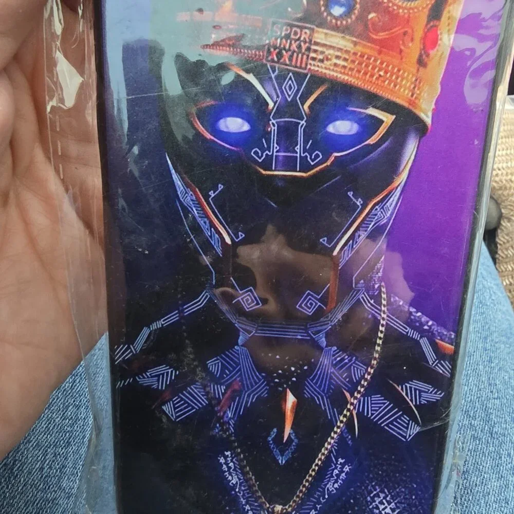Black Panther iPhone 7 Plus 8 Plus Case Wakanda King Cover Purple SPDR MNKY XXII